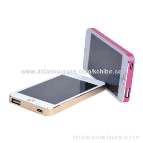 Power Banks with 4,200mAh Capacity, Can be Modernized, Mini USB 5V/1A Input